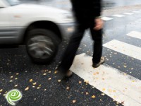 רכב פגע בהולך רגל