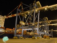 נמל אשדוד שבר הלילה שיא