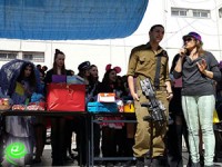 תלמידים הכינו משלוחי מנות לחיילי פלוגת גבעתי