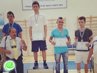 מקום ראשון למתאבק הפועל אשדוד