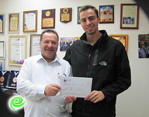 60,000 ₪ מענק מצוינות לשחיין יעקב טומרקין