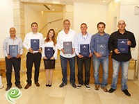 טקס עובדים מצטיינים בחברת נמל אשדוד