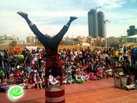 קרנבל חגיגי בפארק הנגיש