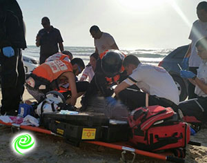 צעיר בן 19 ממזרח י״ם טבע למוות בחוף הקשתות