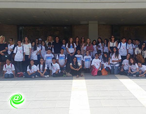 משלחת נוער מאשדוד אומרת בכנסת״ ״לא לעישון״