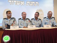 החלפת משמרות במשטרת אשדוד. פורטל נכנס במקום שקל