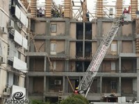 פועל נפל מגובה של 3 מטרים באתר בניה