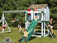 תחזוקת מתקני שעשועים מעץ בחורף ובקיץ