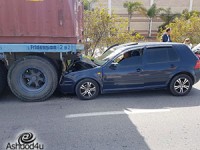 תאונה בשד׳ בן גוריון – פצועים קל