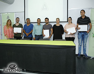 מלגות ע"ש מייסדי אדמה במכללת SCE באשדוד.