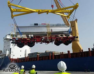 28 קרונות חדישים נפרקו בנמל אשדוד