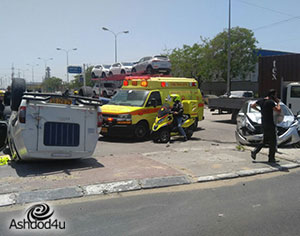 תאונה קשה הרחוב הנפט