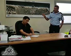 מפקד תחנת אשדוד הוזמן לביקור באגף החופים