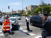רגע לפני שבת באשדוד: תאונה בשד' ירושלים/ אלטלנה