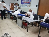 100 מנות דם נתרמו על ידי תושבי אשדוד