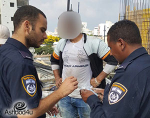 2 שוהים בלתי חוקיים נעצרו באשדוד