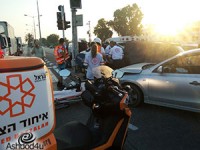 תאונה נוספת בשד׳ בני ברית - 2 פצועים קל