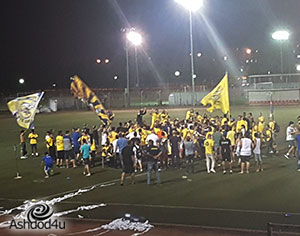 עם ברוך דגו אחד ו300 אוהדים בצהוב: מכבי עירוני אשדוד פותחת את אימוניה