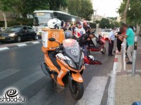 הולכת רגל בת 80 נפגעה מרכב