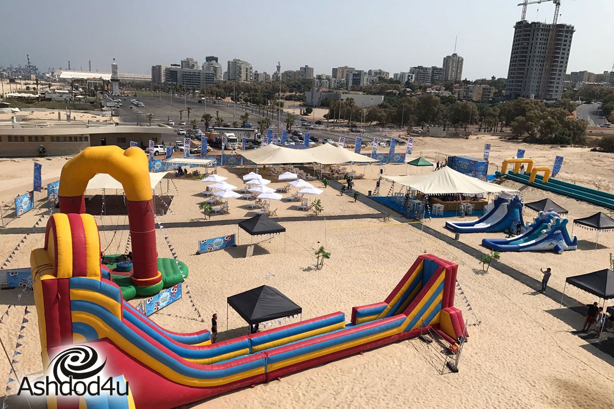 מתחם האקסטרים בחוף אורנים החל בפעילות