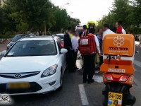 בת 8 נפגעה מרכב בתאונה