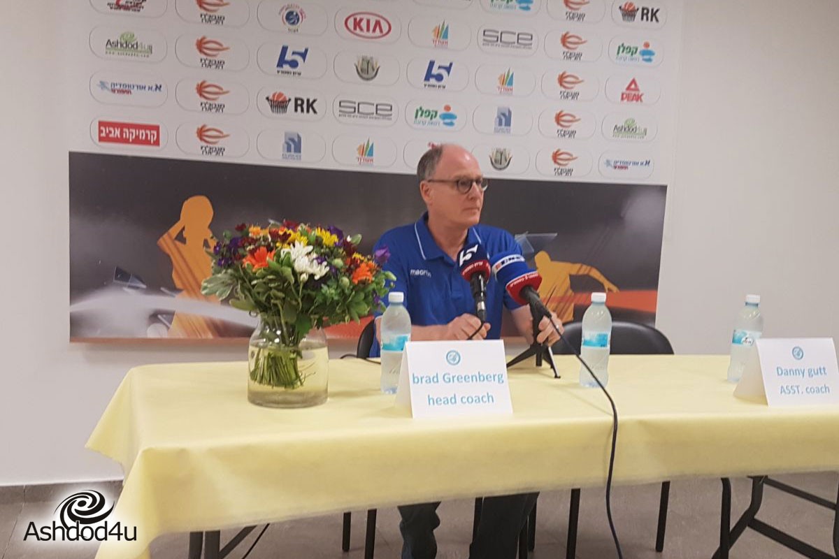 בראד גרינברג: "מקווה שבעוד 9 חוד׳ אסתכל אחורה על העונה הזאת כהצלחה"