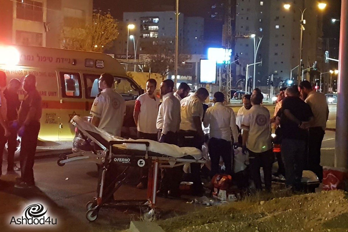 חיסול באשדוד - צעיר בשנות ה-20 נורה מאופנוע