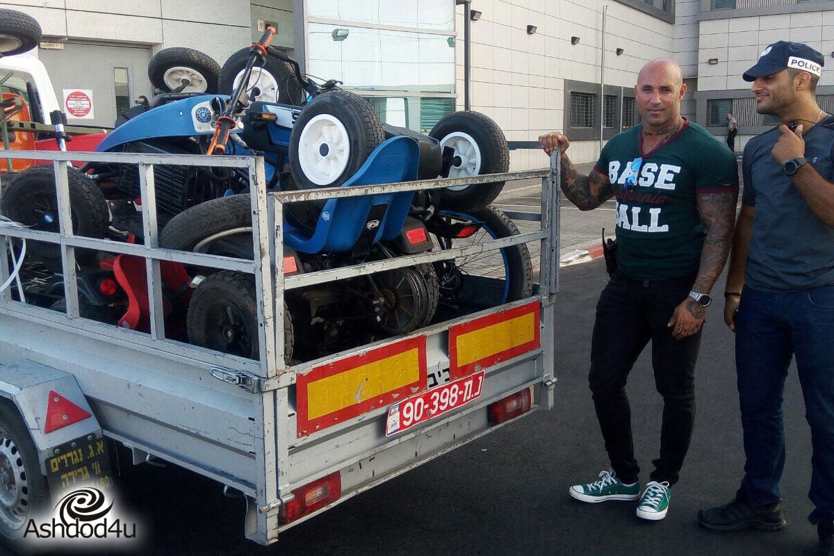 נעצרו גנבי ה"קרטינג"