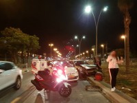2 נפגעים בתאונת דרכים. 4 כלי רכב מעורבים