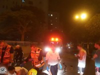 רוכב אופנוע נפצע באורח בינוני בתאונת דרכים