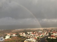 קשת ראשונה וגשם ראשון... אשדוד נשטפת