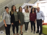 ח"כ לאה פדידה, הגיעה לביקור במשרדי הרשות