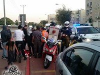 תינוק בן שנה חולץ מרכב