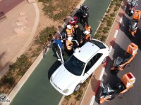 תאונת דרכים במשה דיין - 2 נפגעים