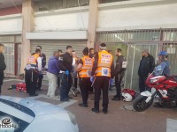 פועל נפל מפיגום