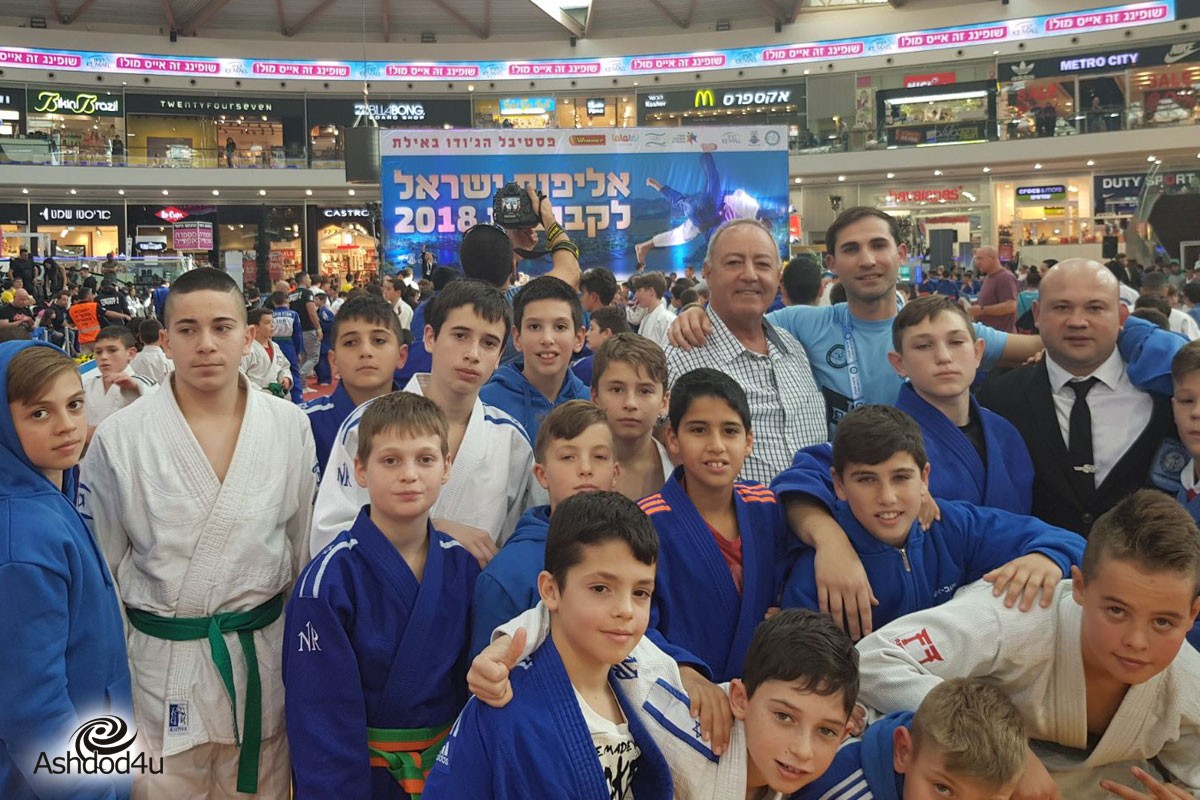 לראשונה, קבוצת ג׳ודו בתחרות ארצית מאשדוד