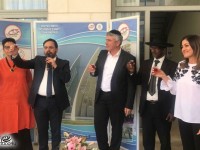 עובדי הרשות העירונית מסכמים שנת פעילות ומרימים כוסית לכבוד הפסח