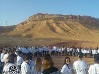 תלמידי תיכון מקיף ג' יצאו למסע ישראלי בדרום הארץ