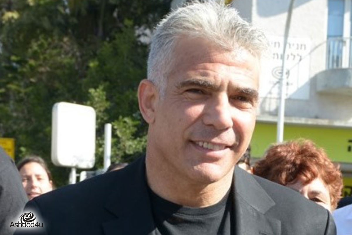 לדבר על הכל עם יאיר לפיד, כאן באשדוד