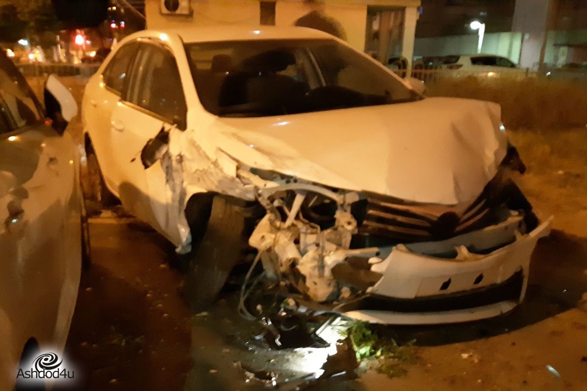4 נפגעים בתאונה ברח׳ הראשונים
