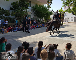 יום קהילה ומשטרה בבית ספר "המגינים"