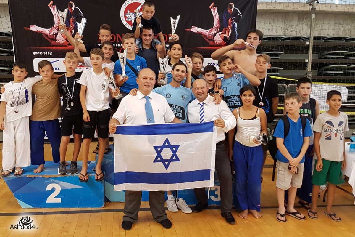 14 מדליות בג׳ודו לאשדוד באליפות הפתוחה בקפריסין