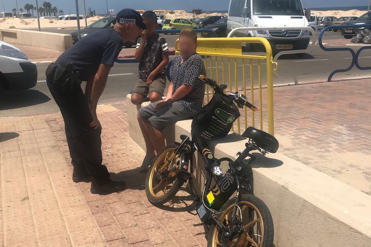 סכנת האופניים החשמליים - ממשיכים באכיפה - וידאו