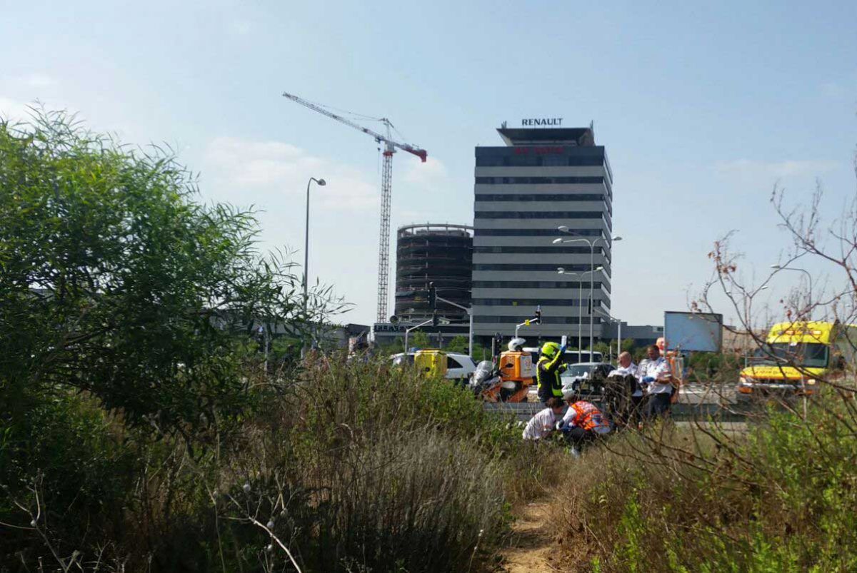 גבר בן 40 נמצא עם כוויות קשות סמוך לפארק לכיש