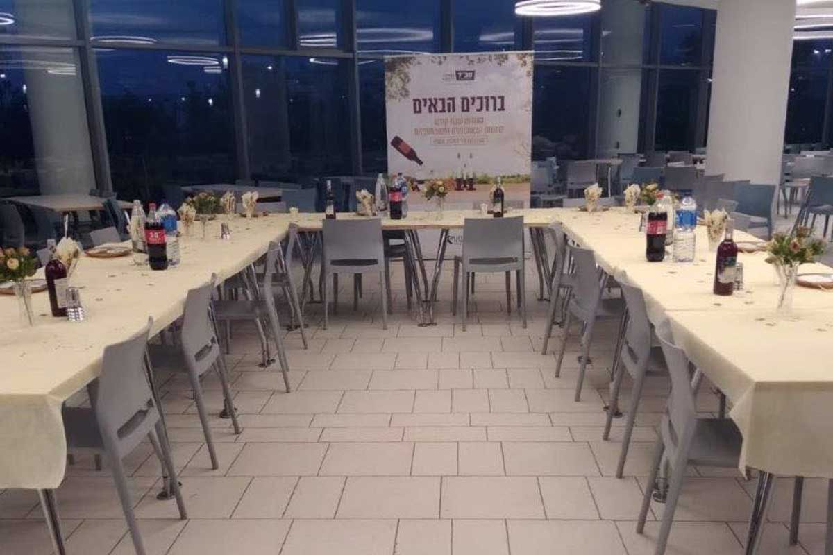 ארגון 'לב חב"ד' מאחד את בני המשפחות השוהים ב'אסותא' ודואג לסעודות שבת