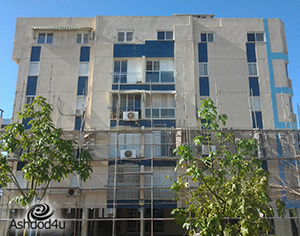 סיוע ומענק לשיפוץ חזית בנייני בתים משותפים באשדוד 