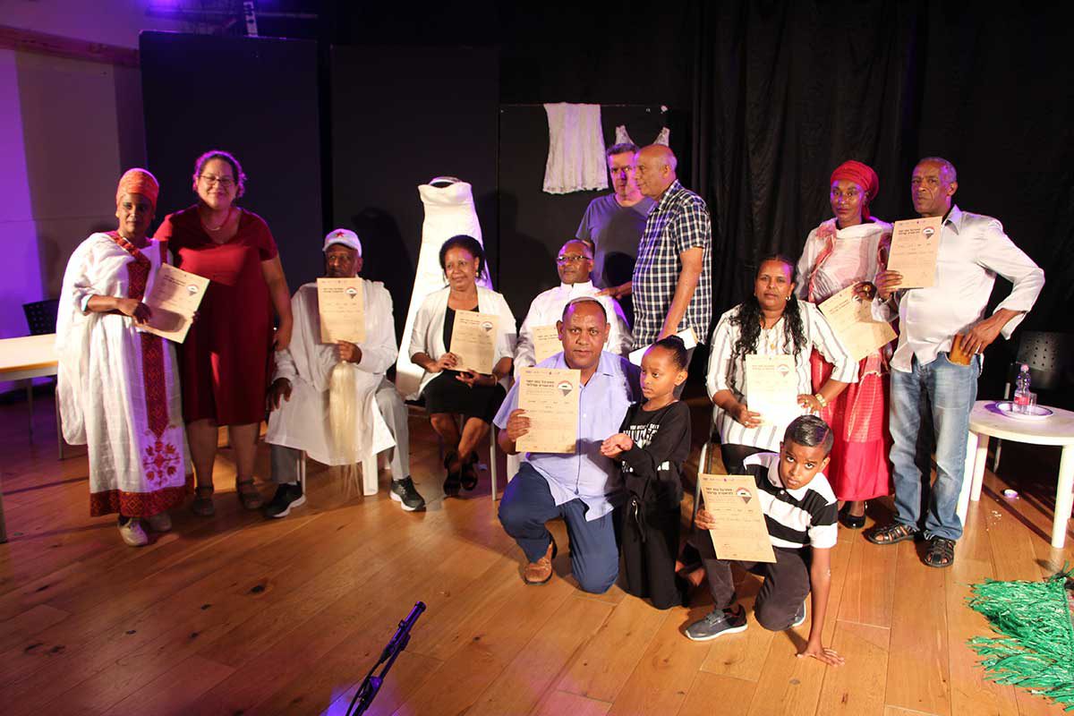 "בצד האחר" קבוצת התיאטרון "אנדנט"- השתתפה בפסטיבל נווה יוסף