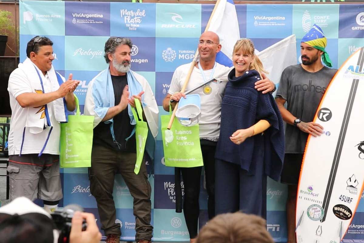 עדי קלנג זכה במקום ה-2 באליפות דרום אמריקה בגלישת גלים לאנשים עם מוגבלות