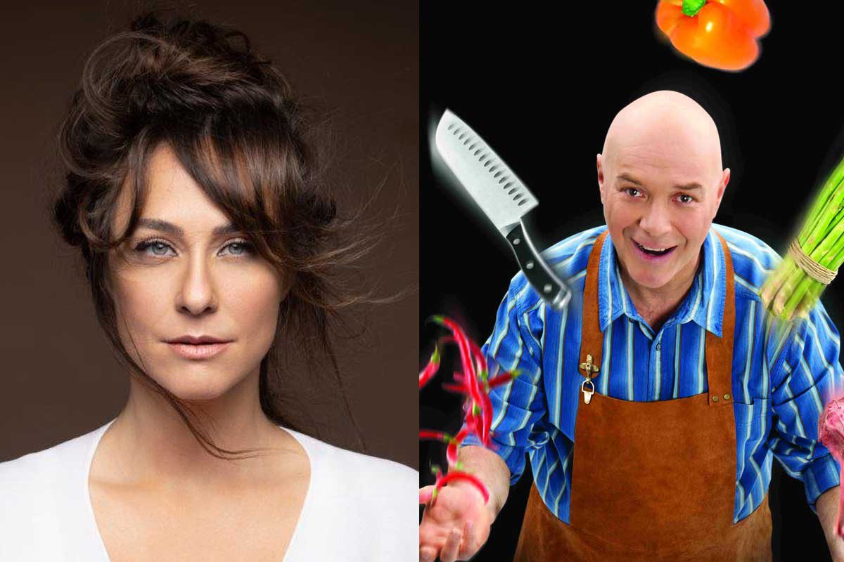 קרן פלס וצחי בוקששתר בפסטיבל "סיפורי מרק"