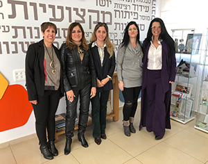 הלביאות ביקרו ברשות העירונית